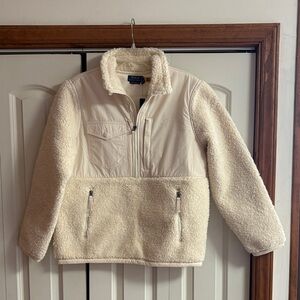 Ralph Lauren Off-White Sherpa Jacket